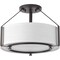 Progress Lighting Ratio Collection Three-Light 16" Semi-Flush Mount P3604-20 - alternate 1